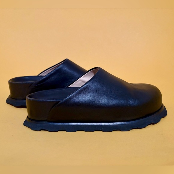 Proenza Schouler black Forma Mules size 39